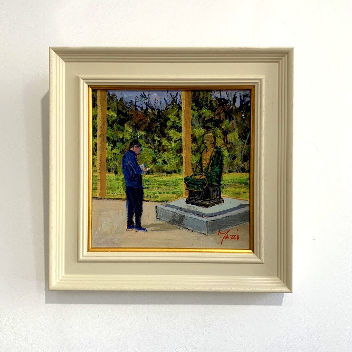 Emilio Fazzi | Sketching at the Burrell