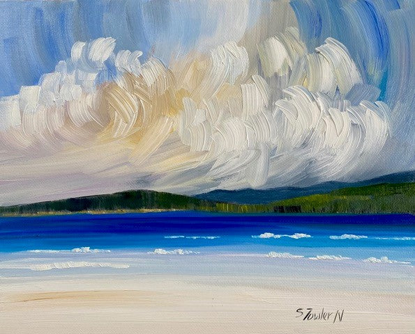 Sheila Fowler | Summer Clouds, Luskentyre