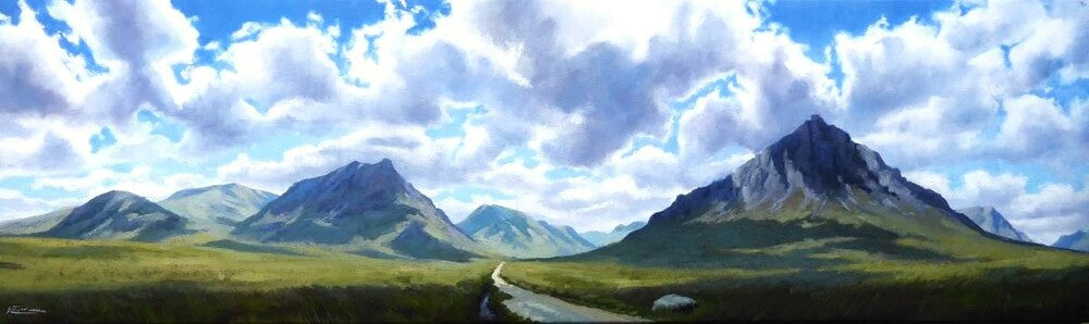 George Noakes | Towards Glen Etive – ScotlandArt Gallery