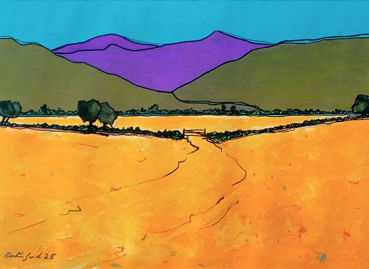 Martin Gash | Towards the Pentland Hills III