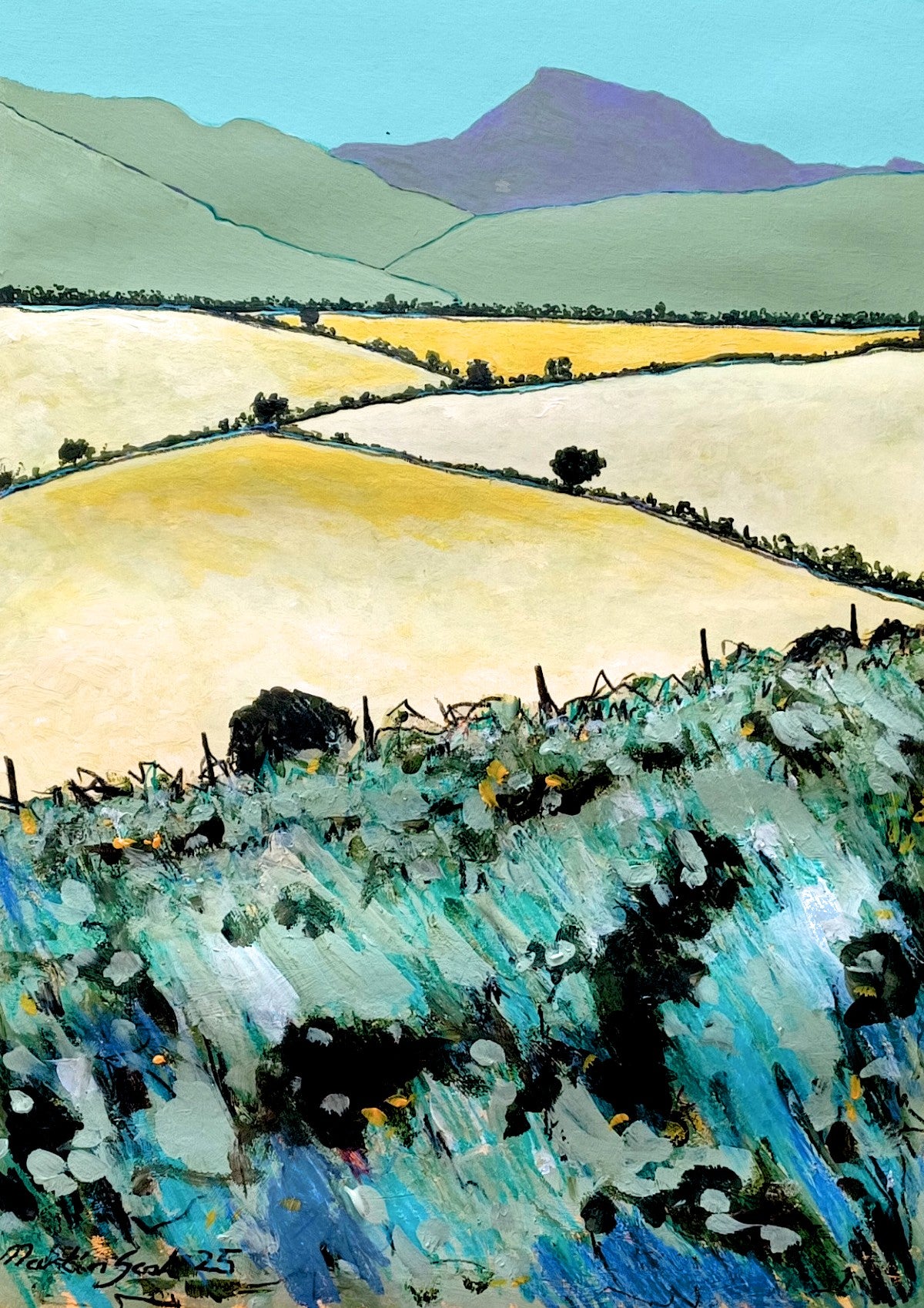 Martin Gash | Towards the Pentland Hills I