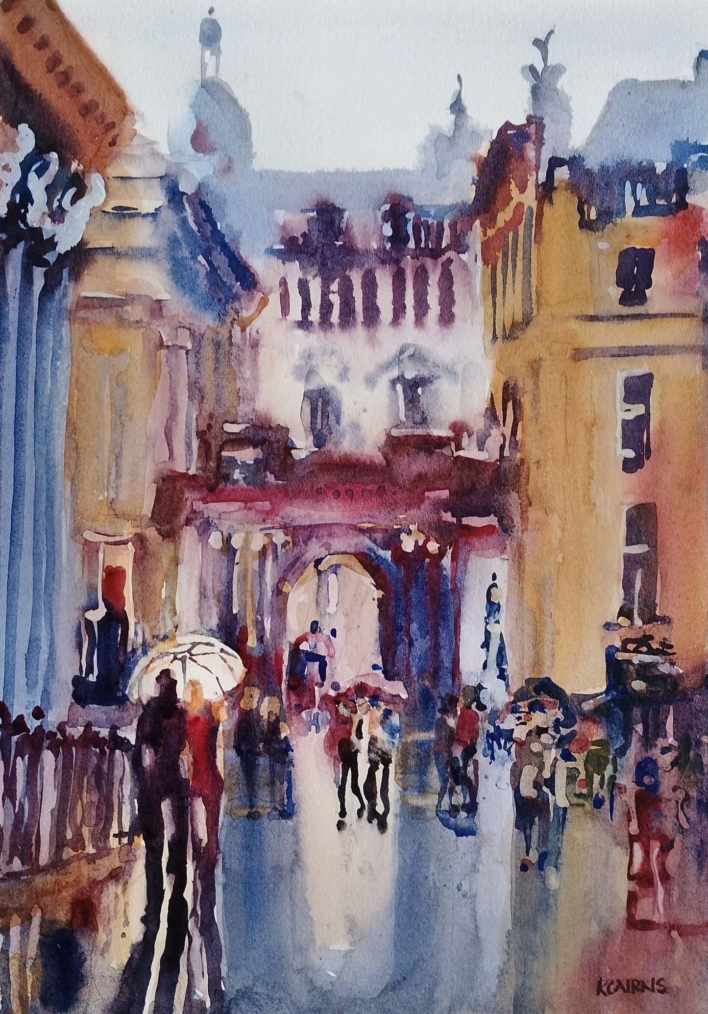 Karen Cairns | Under my Umbrella, Exchange Square