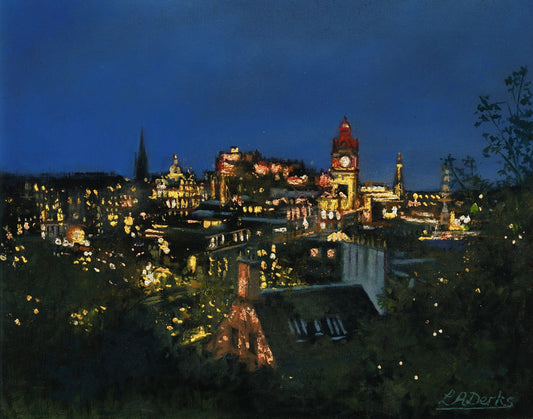 Lesley Anne Derks | View from Calton Hill, Edinburgh II