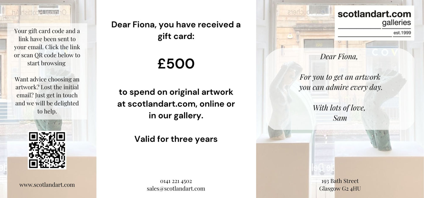 ScotlandArt Gift Card