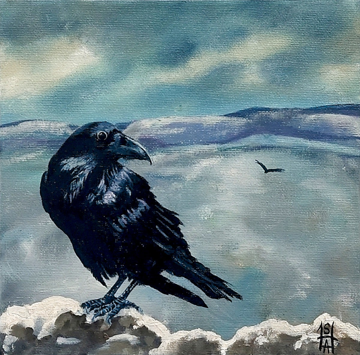 Sheila Anderson Hardy | Winter Ravens