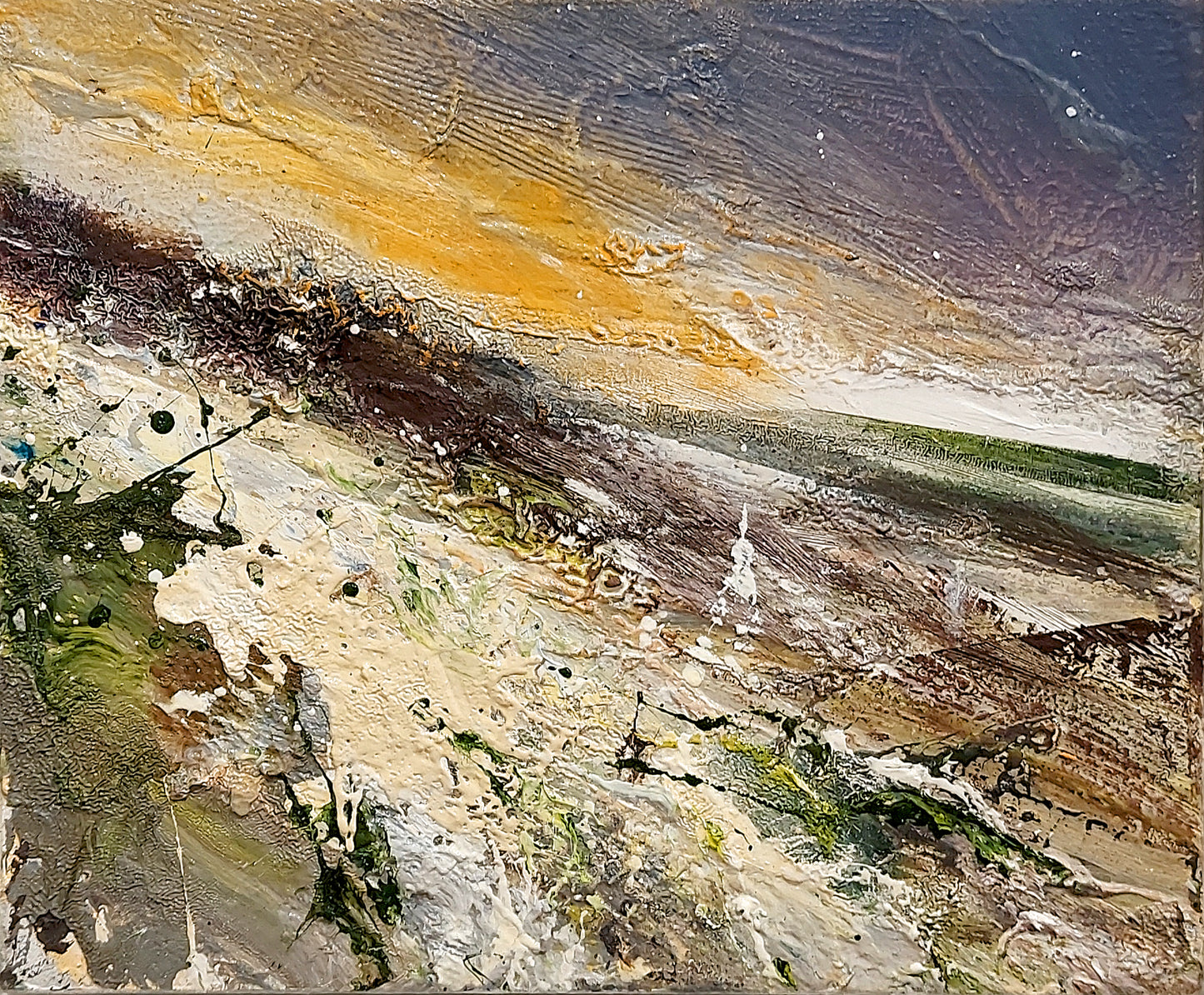 Matthew Bourne | Winter Hedgerow, Morning Sun