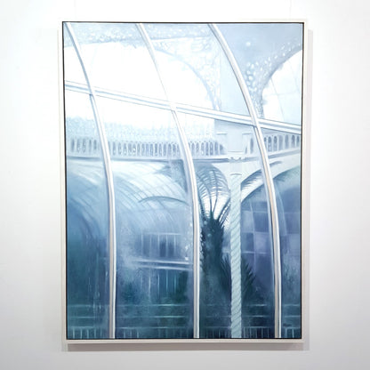 Lesley Banks | Kibble Palace, Looking Inwards, Misty Morning