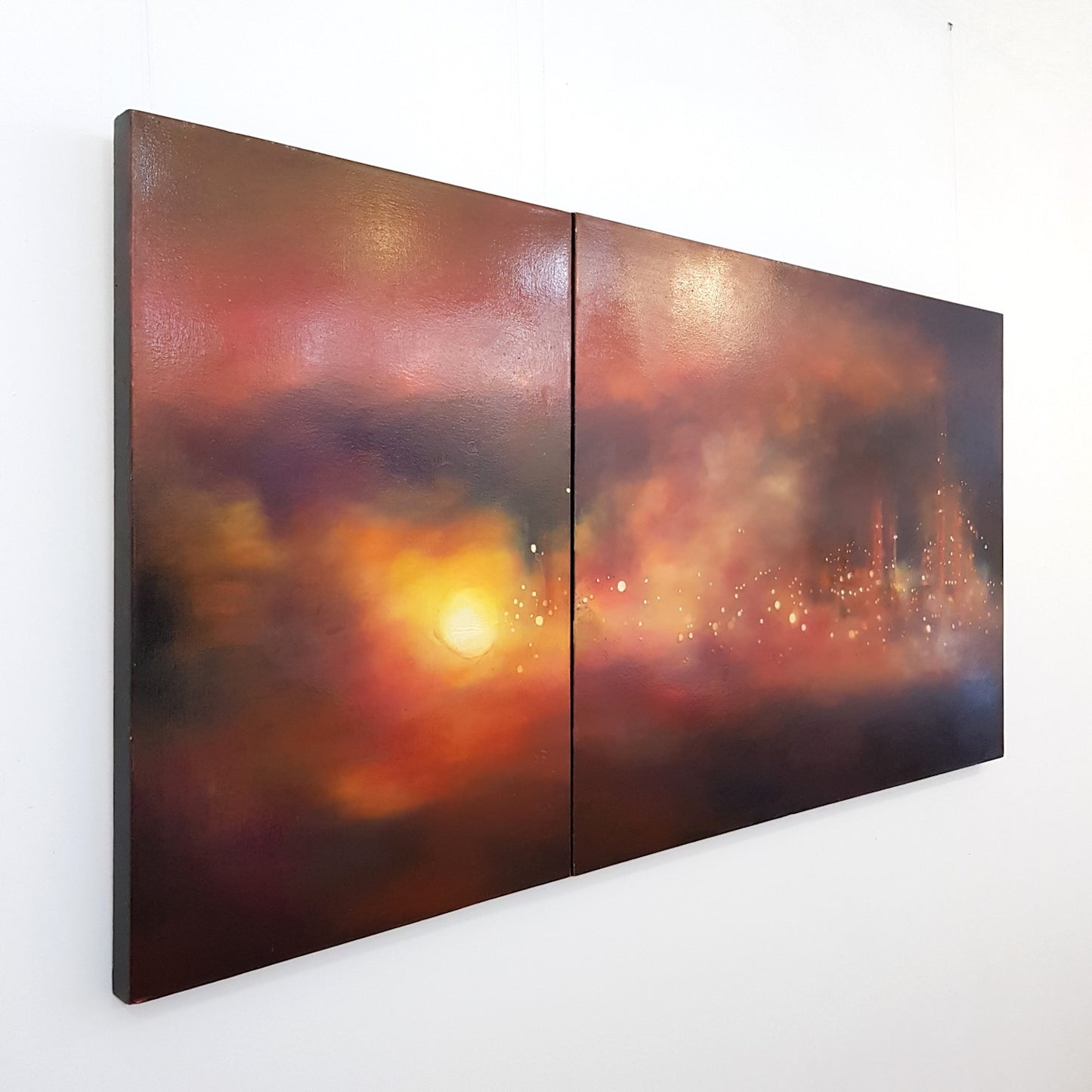 Lesley Anne Derks | Chemical Glow III [Diptych]