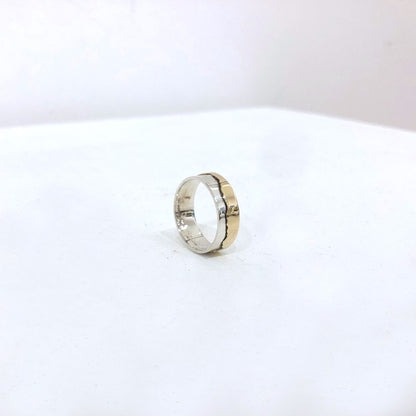 Jen Cunningham | Cairngorms Ring Sterling Silver & 9ct Gold