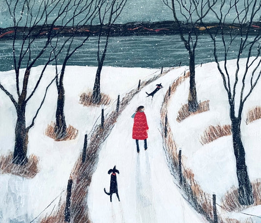 Barbara Peirson | First Snowfall in the Marsh