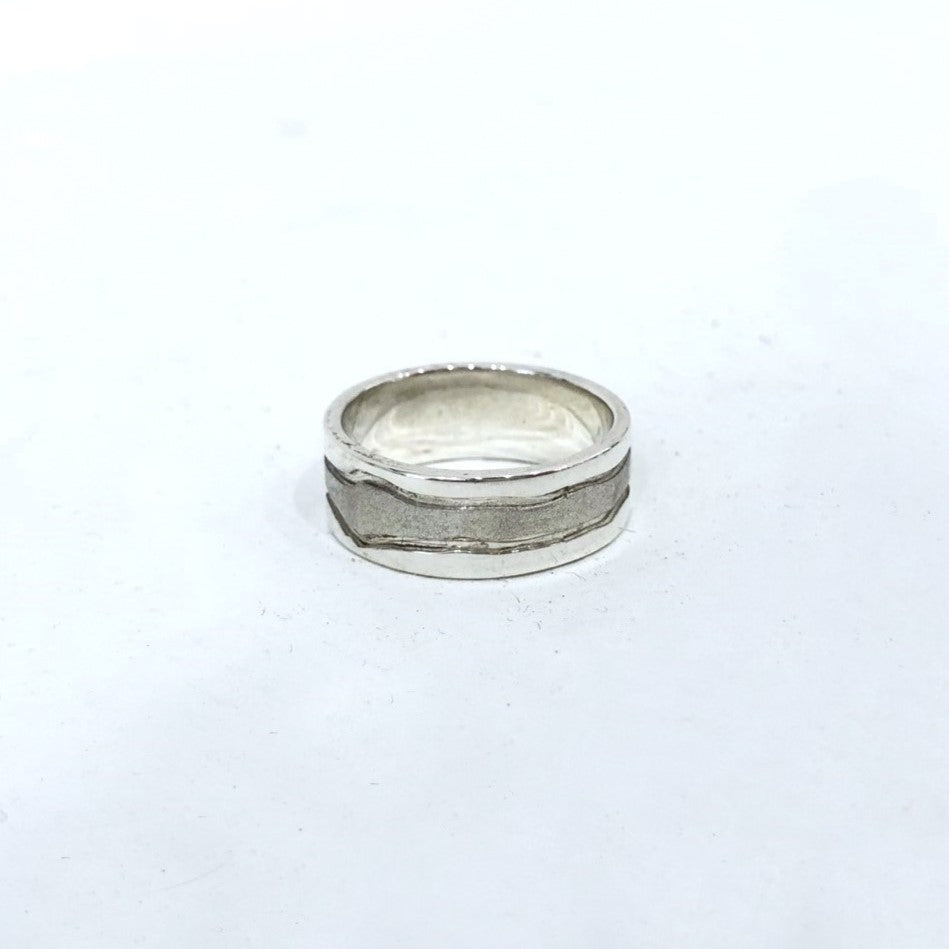 Jen Cunningham | Arran Texture Ring Sterling Silver