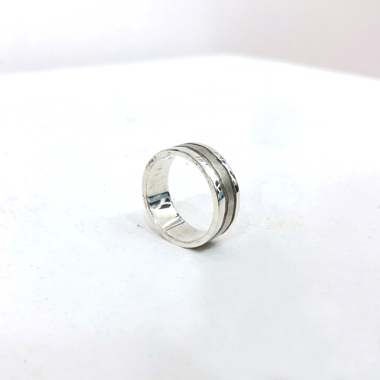 Jen Cunningham | Arran Texture Ring Sterling Silver