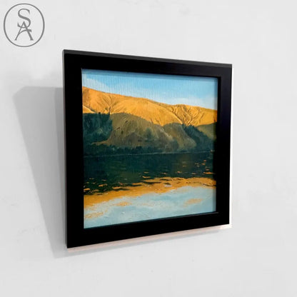 Marie Brewer | Loch Lochy at Sunset Oil on Board