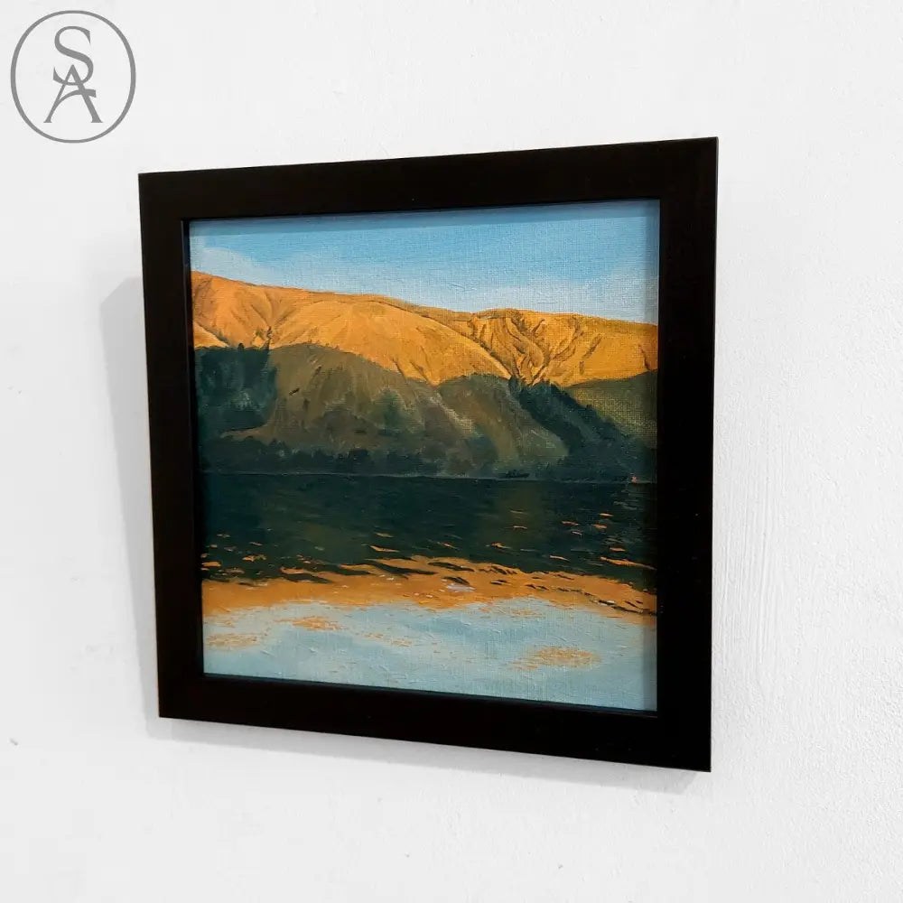 Marie Brewer | Loch Lochy at Sunset Oil on Board