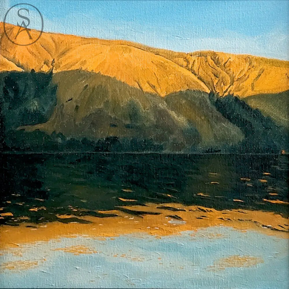Marie Brewer | Loch Lochy at Sunset Oil on Board